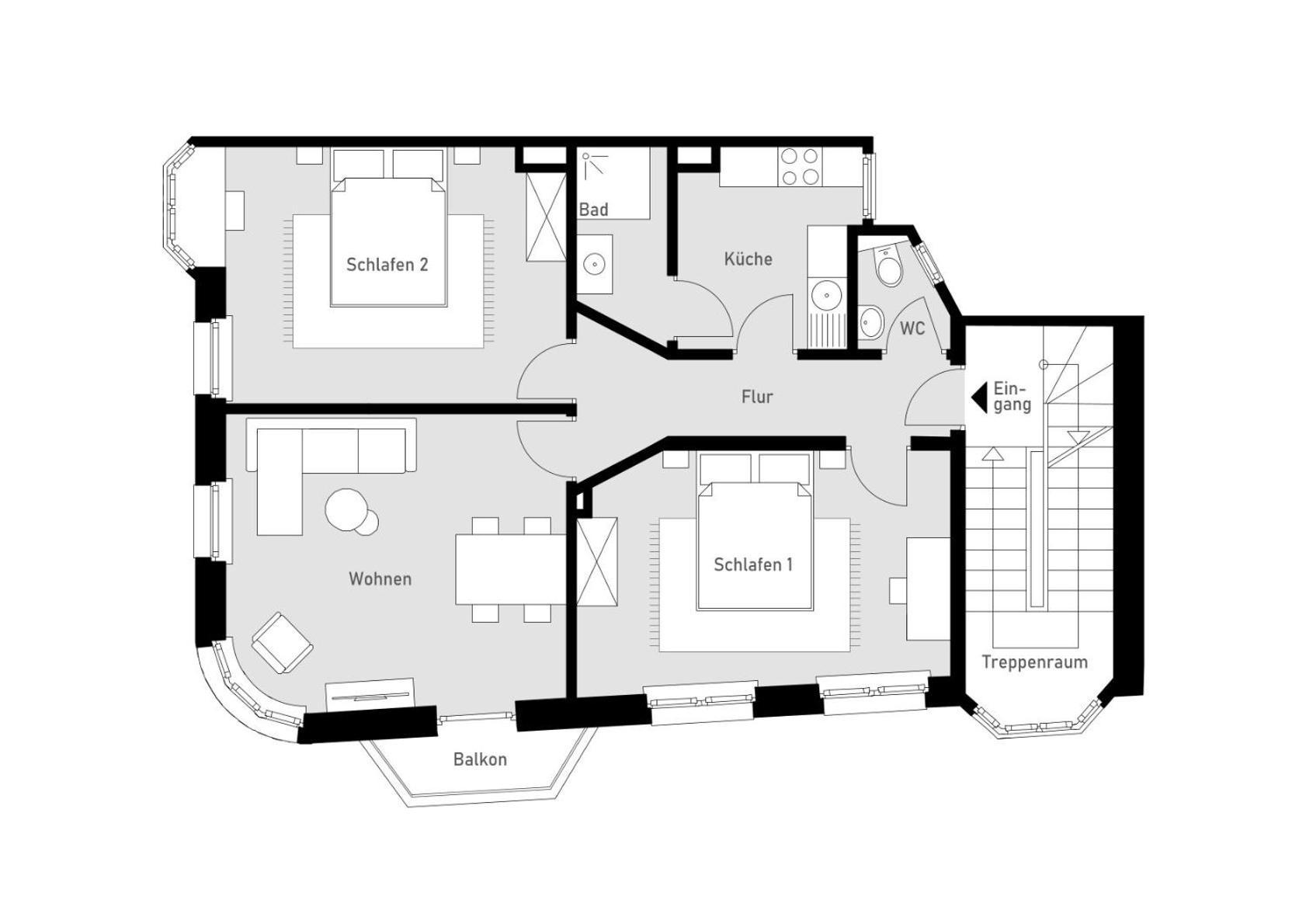 Apartament Domblick 2 I Balkon I Parkplatz I Naehe Veltins-Arena Gelsenkirchen Zewnętrze zdjęcie